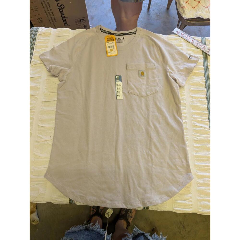 Carhartt Women's Light lilac Pocket Tee